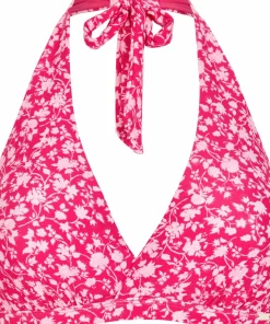 Abecita Women's Maui Halterneck Bikini Bra Pink Lady