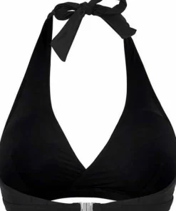 Abecita Women's Maui Halterneck Bikini Bra Black