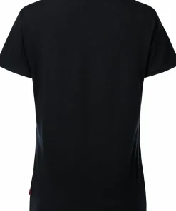 Aclima Women's LightWool 140 Classic Tee Logo Jet Black