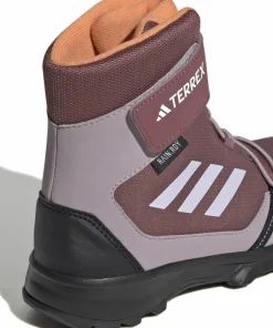 Adidas Kids' Terrex Snow Hook-and-Loop COLD.RDY Winter Skor Quicri/Sildaw/Ambtin
