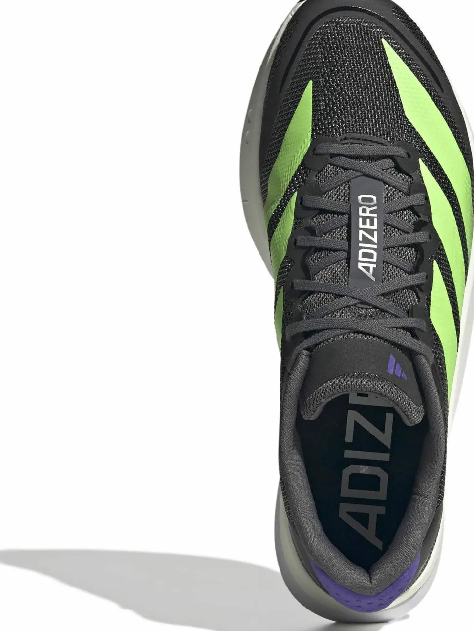 Adidas Men's Adizero Boston 13 Core Black / Lime Burst / Energy Ink