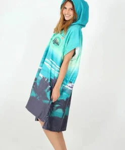 After Essentials Poncho Destination Malibu