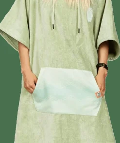 After Essentials Poncho High-End Tender Green