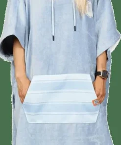 After Essentials Poncho High-End Bleached Blue