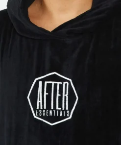After Essentials Poncho Logo Black