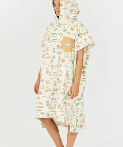 After Essentials Poncho Outdoor Trekking Cream