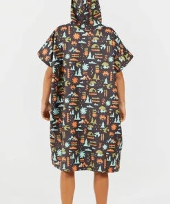 After Essentials Poncho Outdoor Trekking Black