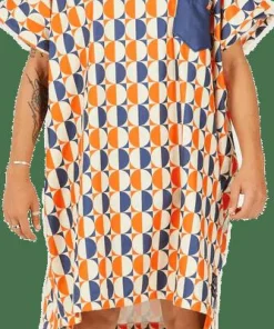 After Essentials Poncho Swim Club Vertigo Sun orange