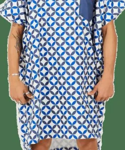After Essentials Poncho Swim Club Vertigo Bluestar