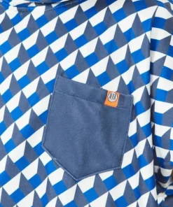 After Essentials Poncho Swim Club Vertigo Blue