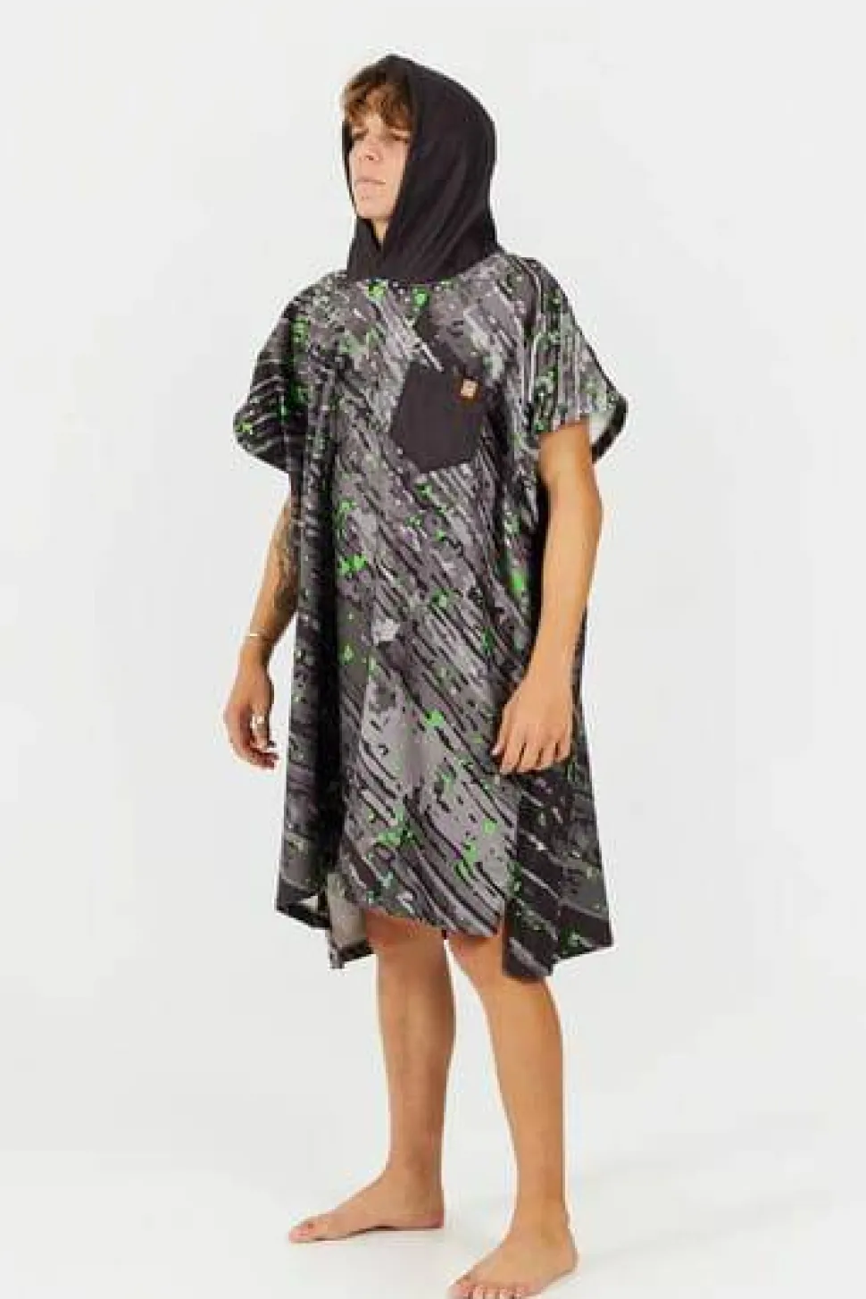 After Essentials Poncho Sport Series Green