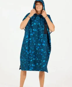After Essentials Poncho Tech Pocket Blue Star