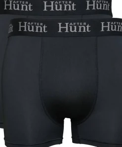Avignon Men's AFTER Hunt Boxer 2-pack Basic Black