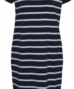 Barbour Women's Barbour Otterburn Stripe Dress Navy