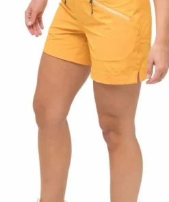 Bergans Women's Tind Softshell Shorts Marigold Yellow