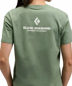 Black Diamond Women's Equipment For Alpinist Ss Tee Laurel Green