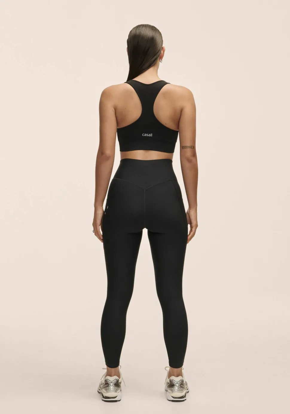 Casall Women's Pure Pocket High Waist Tights Black
