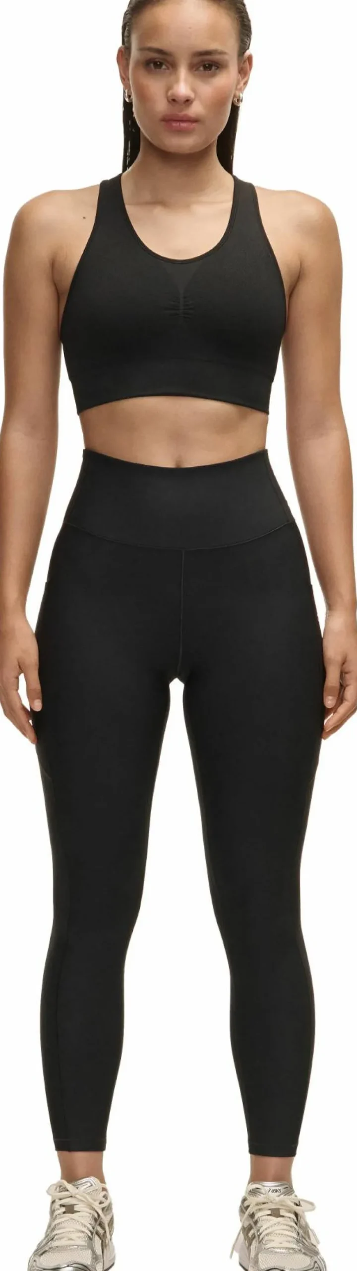 Casall Women's Pure Pocket High Waist Tights Black