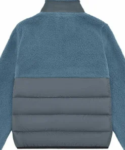 Color Kids Kids' Fleece Jacket With Quilt Coronet Blue