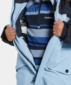 Didriksons Kids' Bjärven Coverall 4 Cloud Blue