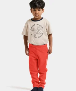 Didriksons Kids' Monte Pants 9 Paprika
