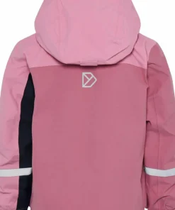 Didriksons Kids' Pilvi Jacket 2 Heather Pink