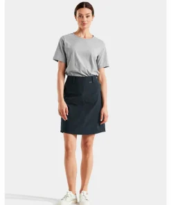 Didriksons Women's Liv Skirt 4 Dark Night Blue