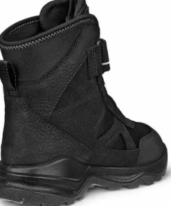 Ecco Kids' Snow Mountain 1s Waterproof Black/Black/Black