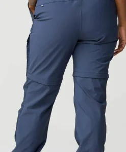 Fjällräven Women's Abisko Hybrid Trail Trousers Zip-Off Suede Brown