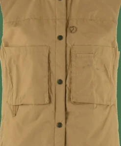 Fjällräven Women's Singi Padded Vest Buckwheat Brown