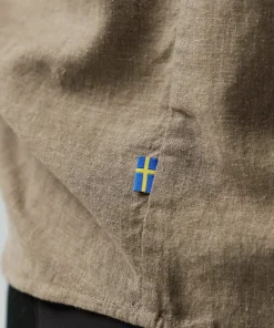 Fjällräven Women's Övik Hemp Shirt Long Sleeve Green
