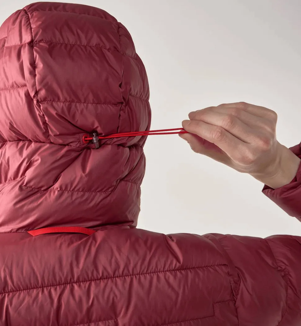 Haglöfs Women's Roc Flash Down Hood Carmine Red