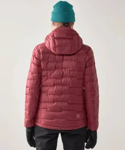 Haglöfs Women's Roc Flash Down Hood Carmine Red