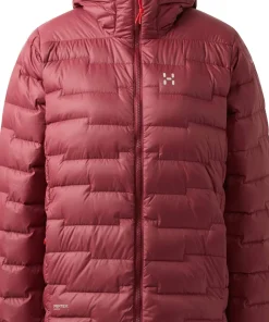 Haglöfs Women's Roc Flash Down Hood Carmine Red
