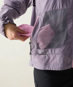 Haglöfs Women's Solis Zip Off Jacket Purple Fog