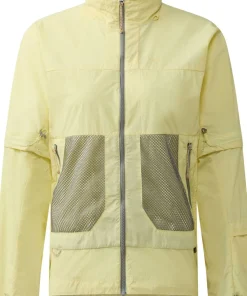 Haglöfs Women's Solis Zip Off Jacket Yellow Rise