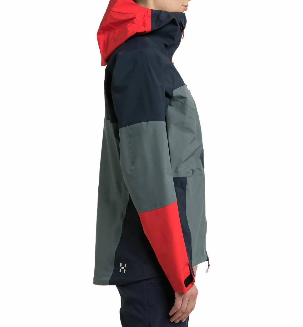 Haglöfs Women's Spitz Gore-Tex Pro Jacket Steel Blue/Tarn Blue