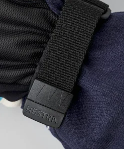 Hestra Juniors' Gore-Tex Atlas 5 Finger Navy