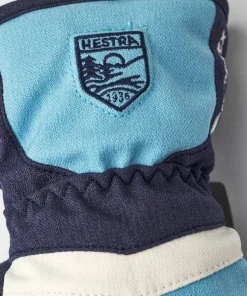 Hestra Juniors' Gore-Tex Atlas 5 Finger Navy