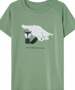 Isbjörn of Sweden Kids' Buddy Tee Pistachio