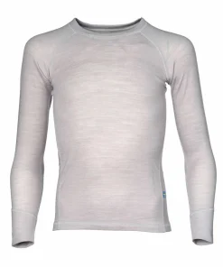 Isbjörn of Sweden Kids' Husky Sweater Baselayer Glaciergrey