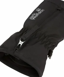 Jack Wolfskin Kids' Easy Zip Mitten Black