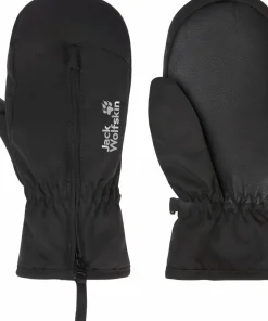 Jack Wolfskin Kids' Easy Zip Mitten Black