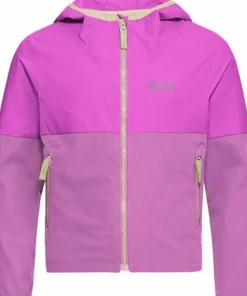 Jack Wolfskin Kids' Sandbird Hooded Jacket Foxglove