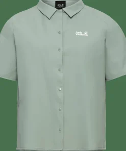 Jack Wolfskin Women's Prelight Suncool Shirt Green Zinnia