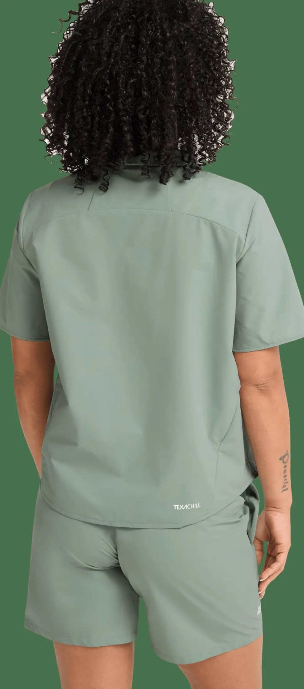 Jack Wolfskin Women's Prelight Suncool Shirt Green Zinnia