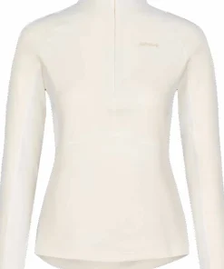 Johaug Women's Fusion Fleece Half Zip Tofu White