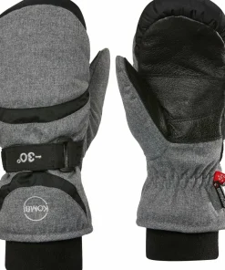 Kombi Women's Spooky WaterGuard Mittens (2022) Grey Melange