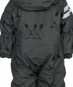 Lindberg Baby Colden Overall Anthracite/Black