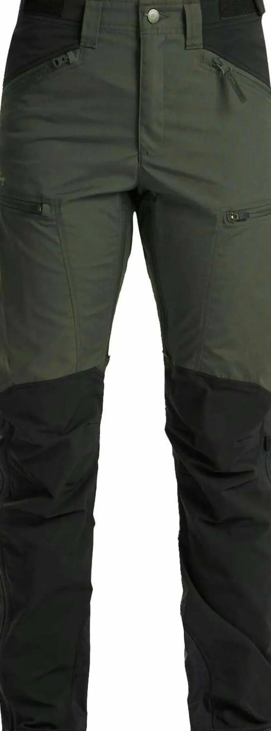 Lundhags Women's Makke High Waist Curved Pant Forest Green/Black